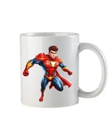 Super Man Baskılı Kupa Bardak
