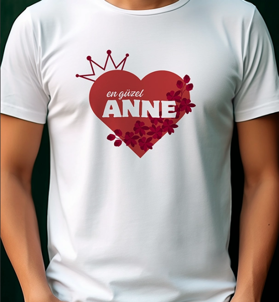 En Güzel Anne Tasarım Tişört