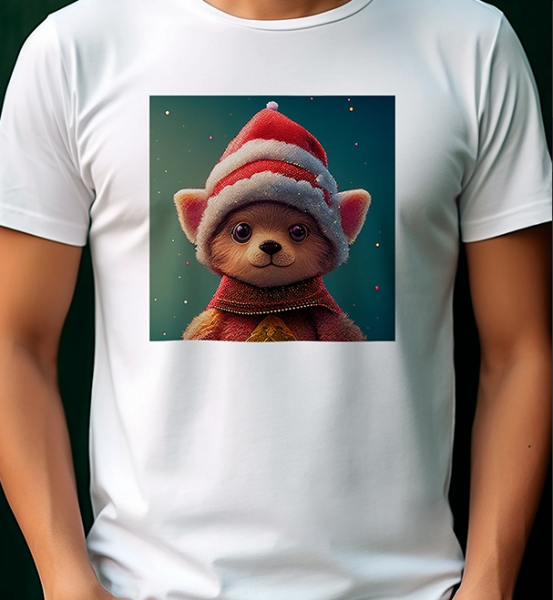 Teddy Bear Baskılı Tişört