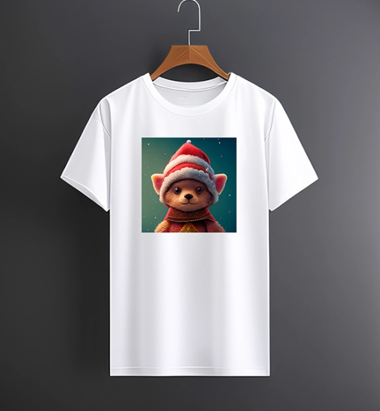 Teddy Bear Baskılı Tişört