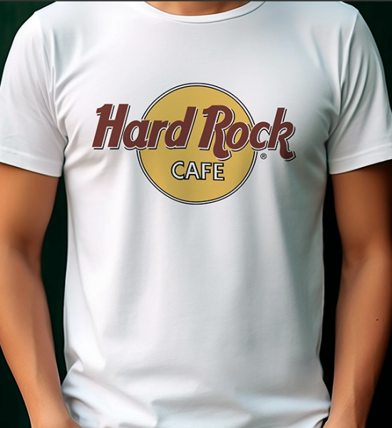 Hard Rock Cafe Baskılı Tişört