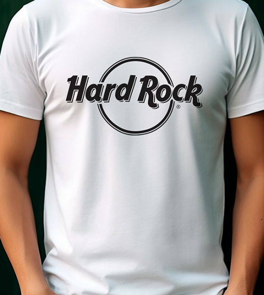 Hard Rock Baskılı Tişört