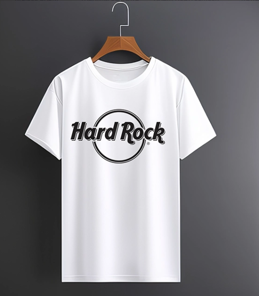 Hard Rock Baskılı Tişört