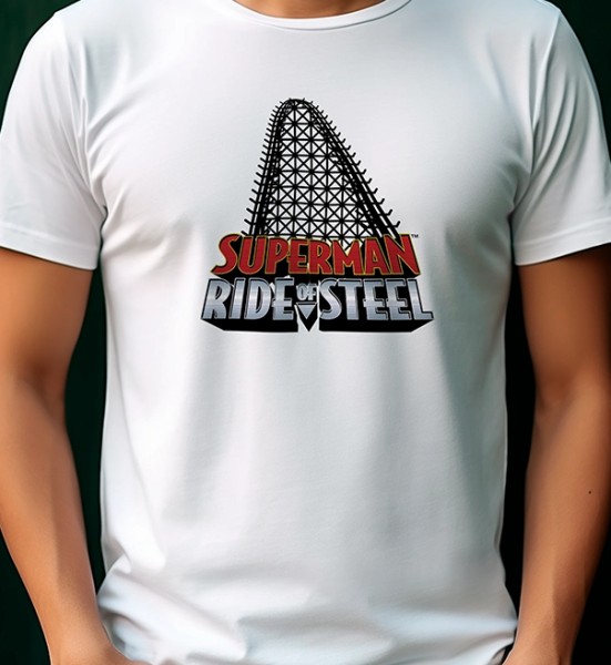 DC Comics Superman Ride of Steel Baskılı Tişört
