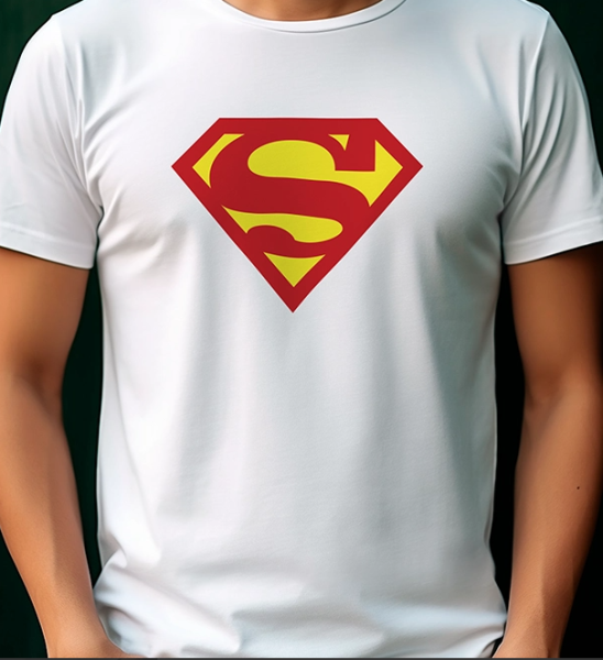 DC Comics Superman Logo Baskılı Tişört