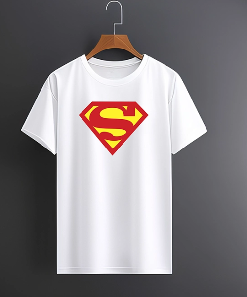 DC Comics Superman Logo Baskılı Tişört