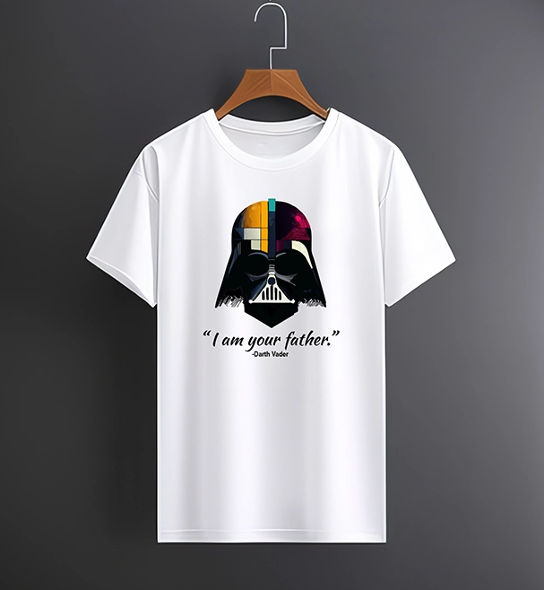 Star Wars Vader is the Father Tişört