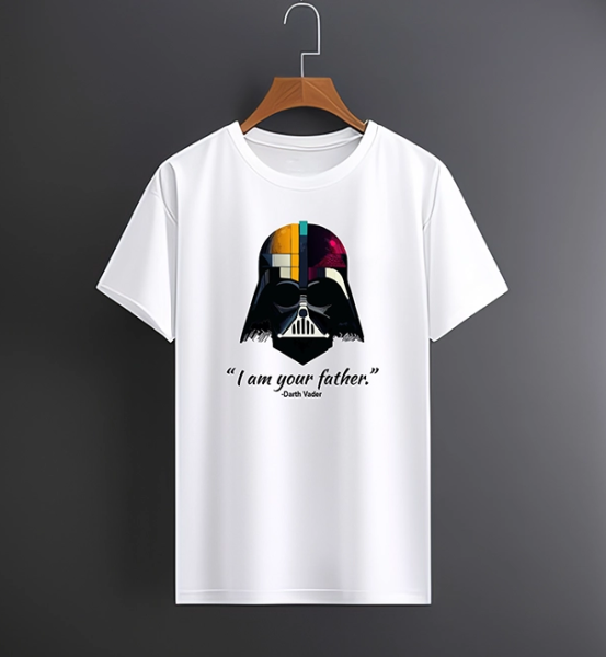 Star Wars Vader is the Father Tişört