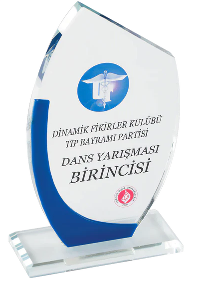 Dans Yarışması Şampiyonu Kristal Plaket