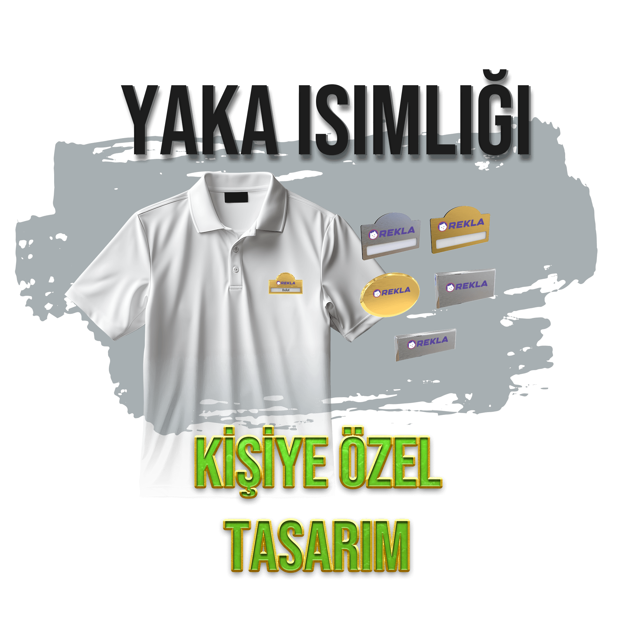 📛 Profesyonelliğinizi Yansıtın! Kişiye Özel Yaka İsimliği